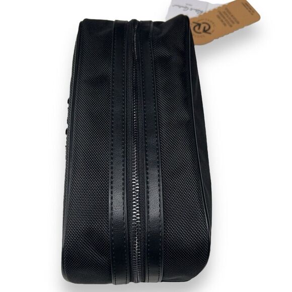 ROBERT GRAHAM HYDRUS MAX TOILETRY SHAVING DOPP TRAVEL BAG BLACK NWT MSRP $78 - Picture 7 of 11